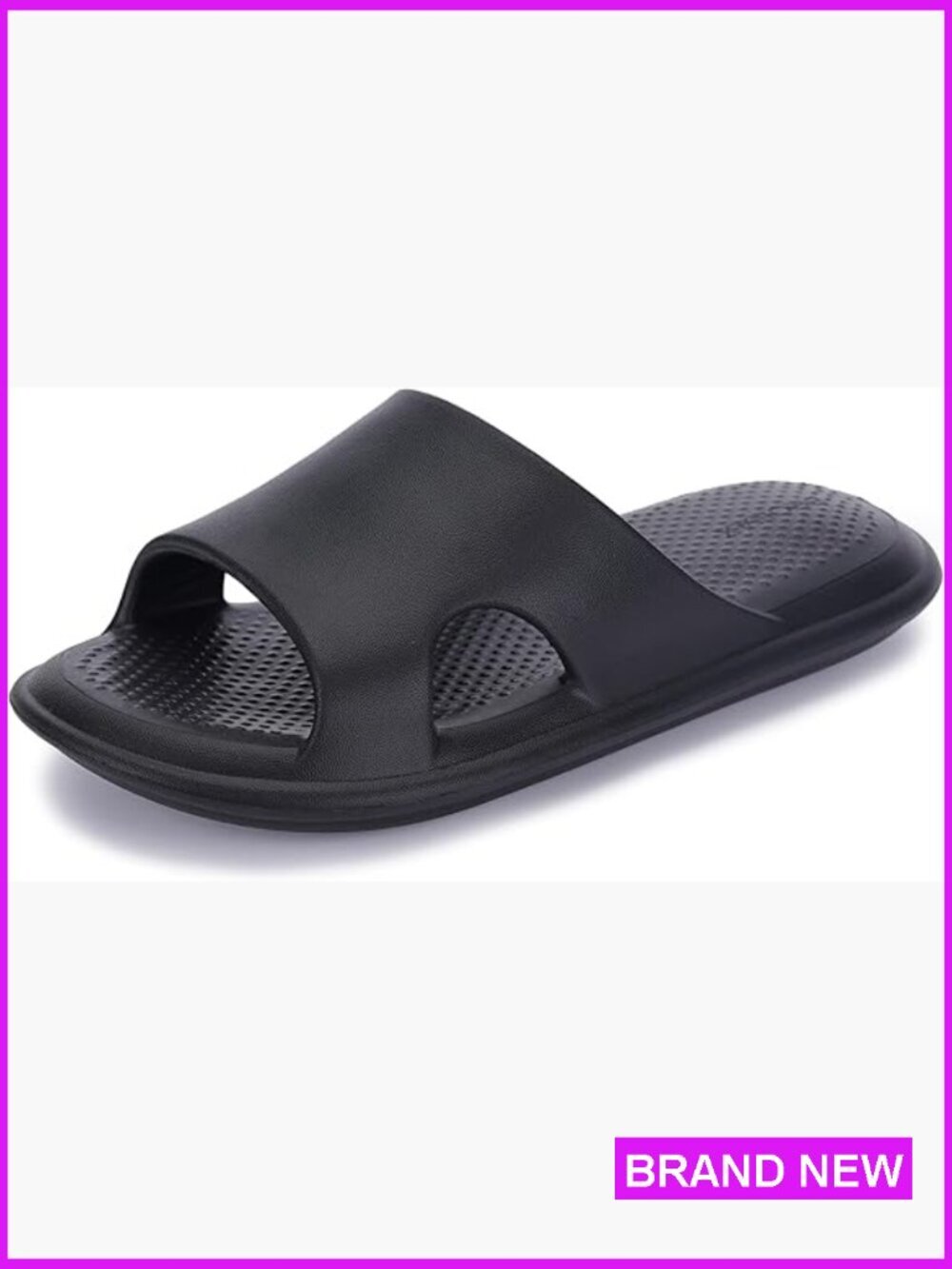 Quick Drying Shower Shoes Cushioned Sole Lightweight Mesh Slippers Unisex